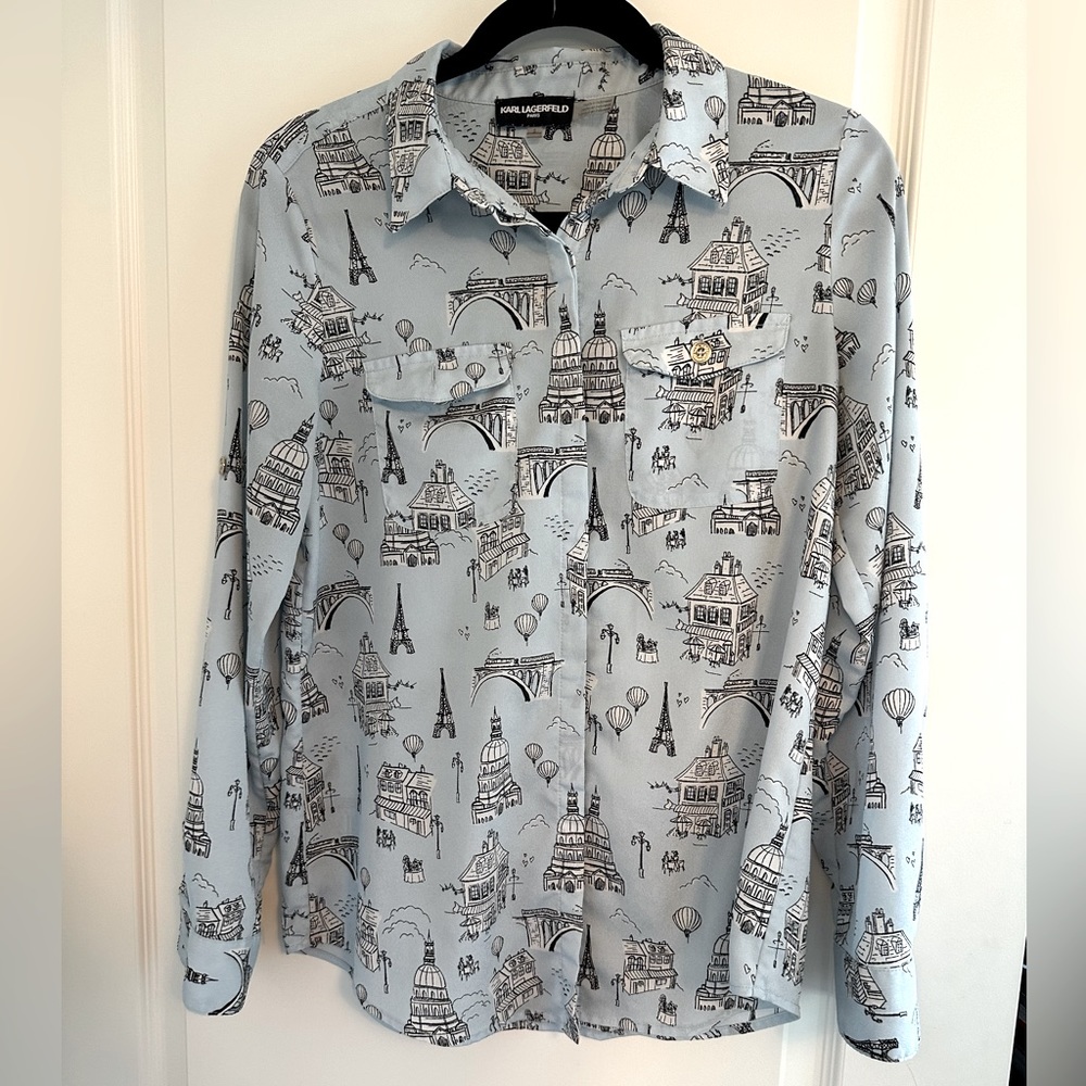 Karl Lagerfeld Landmark Blouse